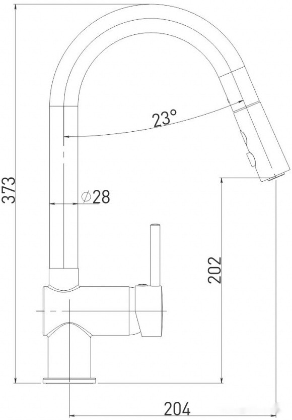 Смеситель Gross Aqua Extra 3140609C