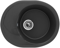 Кухонная мойка Ulgran U-403 344 (УЛЬТРА-ЧЕРНЫЙ)