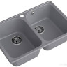 Кухонная мойка GranFest QUARZ Z-15 (темно-серый)