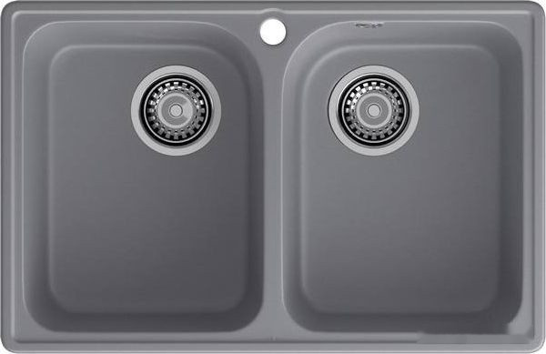 Кухонная мойка GranFest QUARZ Z-15 (темно-серый)