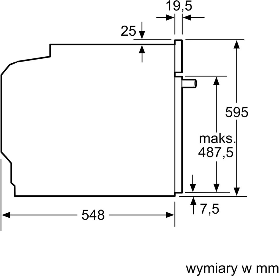 Духовой шкаф Bosch Serie 6 HBG536EB4