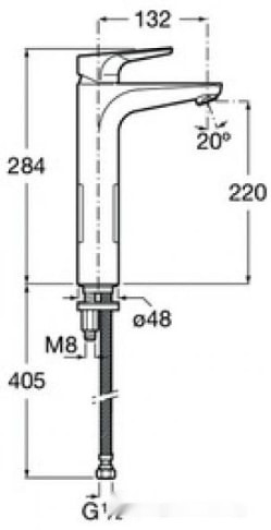 Смеситель Roca Atlas 5A3790C0M