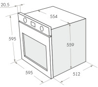 Духовой шкаф Maunfeld EOEH 5811B