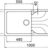 Кухонная мойка Elleci Ego 480 M70 Ghisa