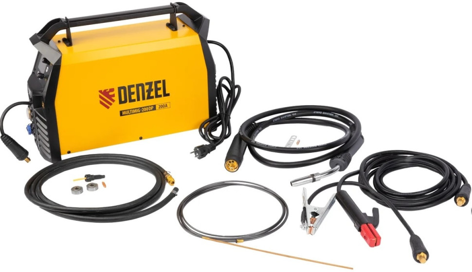 Инвертор сварочный Denzel MultiMIG-200DP (94313)