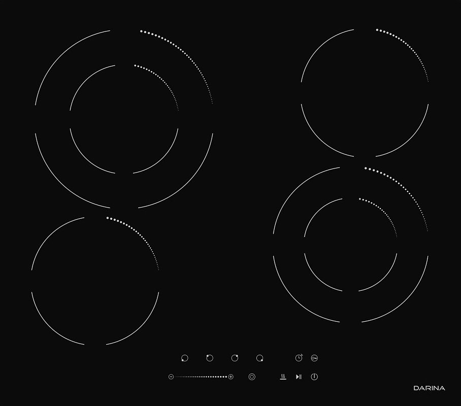 Варочная панель Darina 6P E327 B