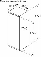 Однокамерный холодильник Bosch Serie 4 KIL82VFE0