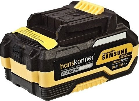 Аккумулятор для инструмента Hanskonner HBP2004PRO (18В/4 Ah)