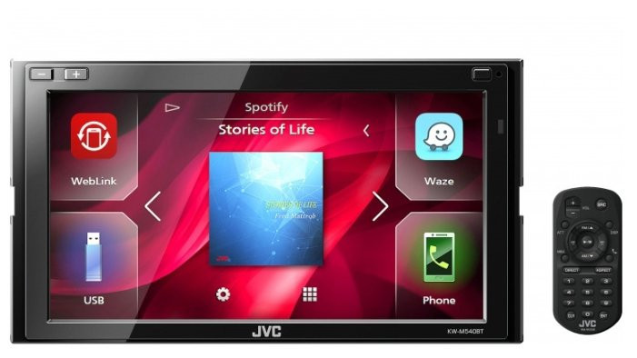 Автомагнитола JVC KW-M540BT