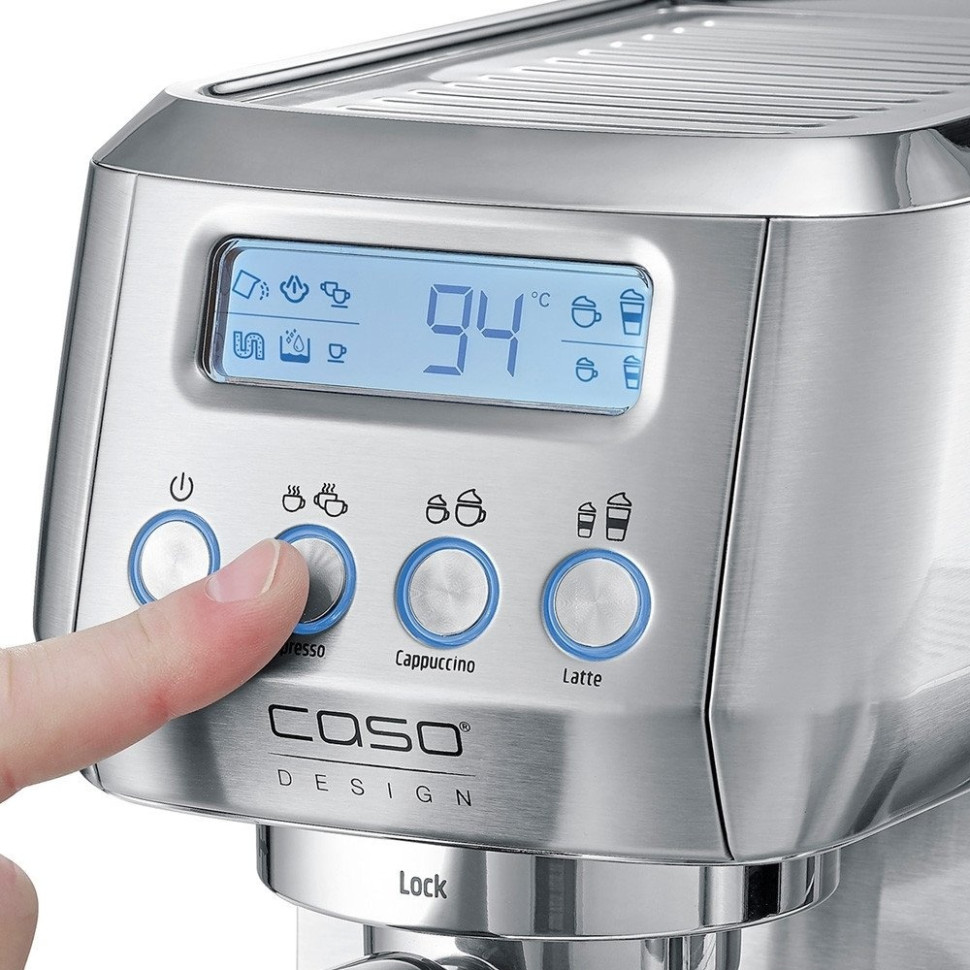Рожковая кофеварка Caso Espresso Gourmet Latte