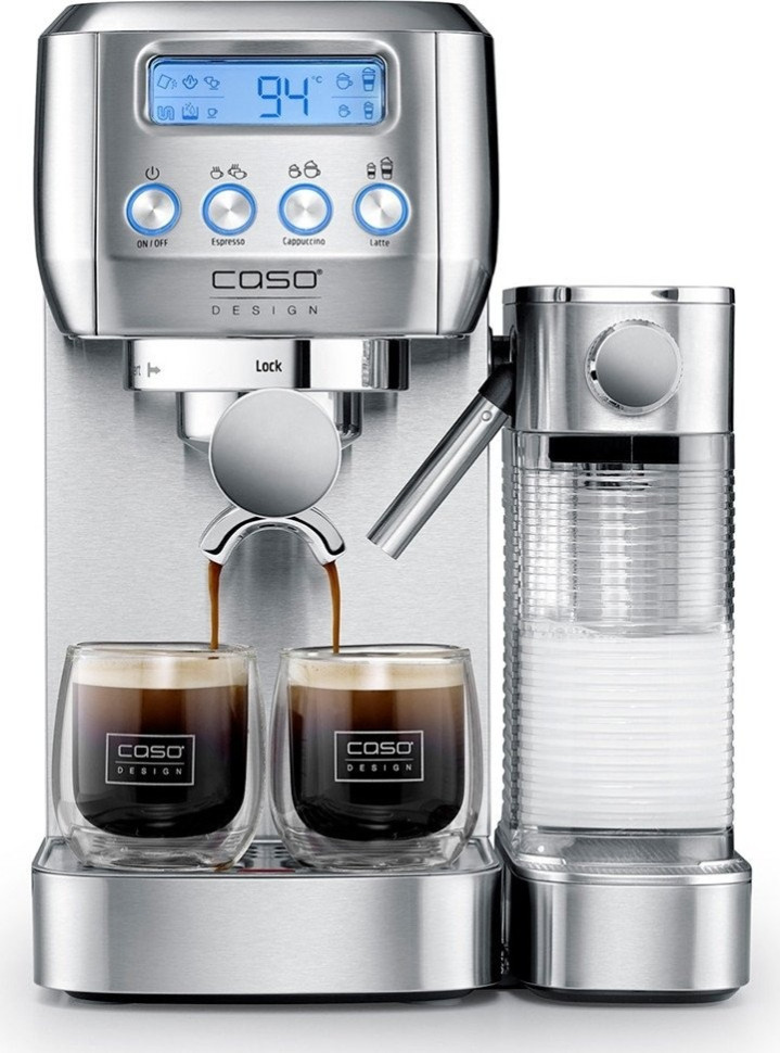 Рожковая кофеварка Caso Espresso Gourmet Latte