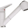 Смеситель Franke Novara Plus белый (с выдвижным шлангом)