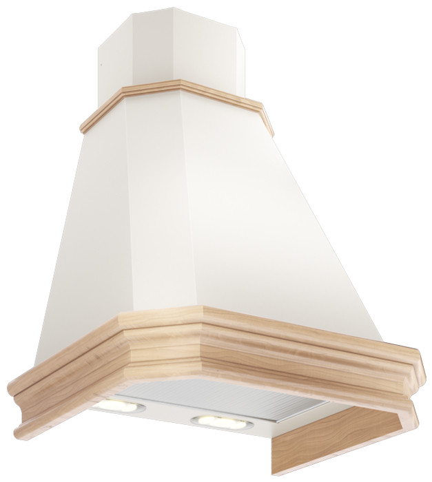 Вытяжка Elikor Пергола 60П-650-П3Л (бежевый/дуб неокрашенный)