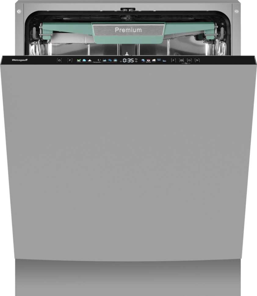 Посудомоечная машина Weissgauff BDW 6140 Ultra Real Autoopen Infolight