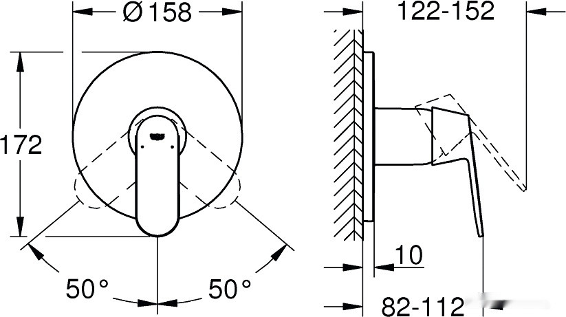 Смеситель Grohe Eurostyle Cosmopolitan 24044000