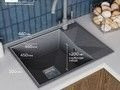 Кухонная мойка Polygran Blade 660 (серый)