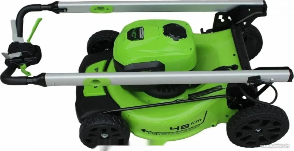 Газонокосилка Greenworks GD40LM48SPK4 2517407UB (с 1-им АКБ 4 Ач)