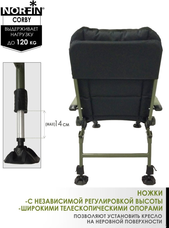 Кемпинговое кресло Norfin Corby NF-20613