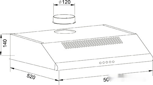 Вытяжка Making Oasis Everywhere UP-60S (F)