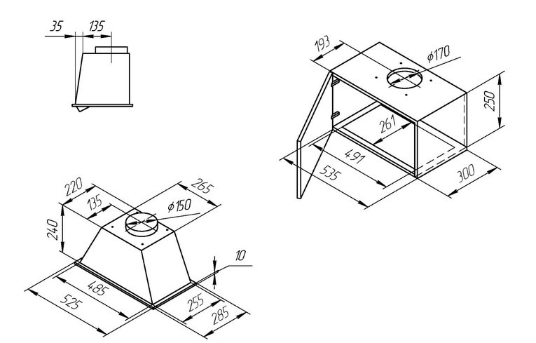 Вытяжка Kuppersberg Inlinea 52 LX
