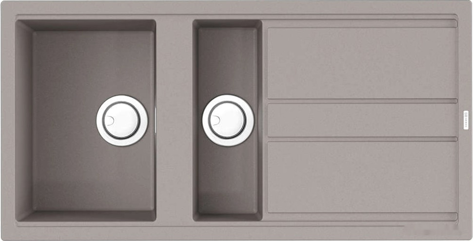 Кухонная мойка Omoikiri Kitagawa 100-2 GR (leningrad grey)
