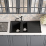 Кухонная мойка Omoikiri Kitagawa 100-2 GR (leningrad grey)