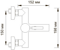 Смеситель Wasserkraft Main 4101