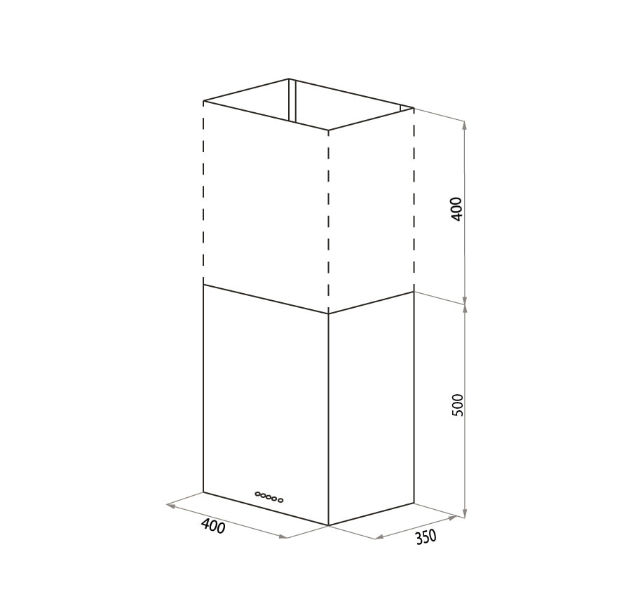 Вытяжка Maunfeld Box Push 40 (нержавеющая сталь)