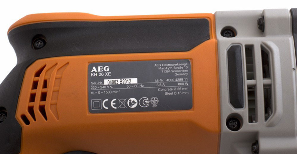 Перфоратор AEG Powertools KH 26 XE