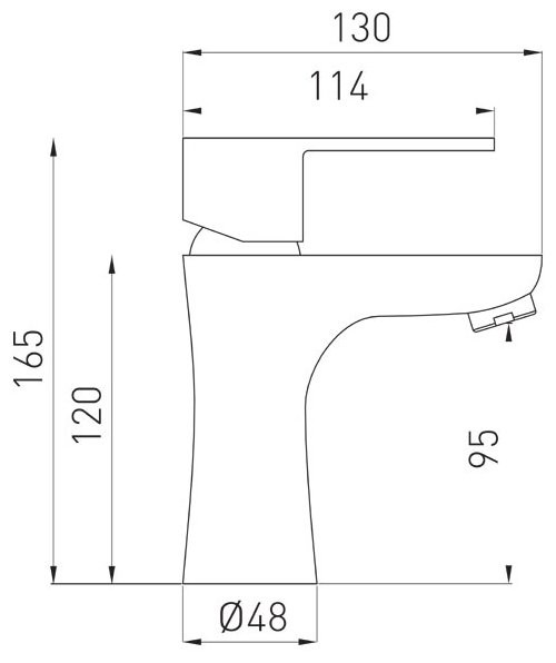 Смеситель Ferro Algeo BAG2
