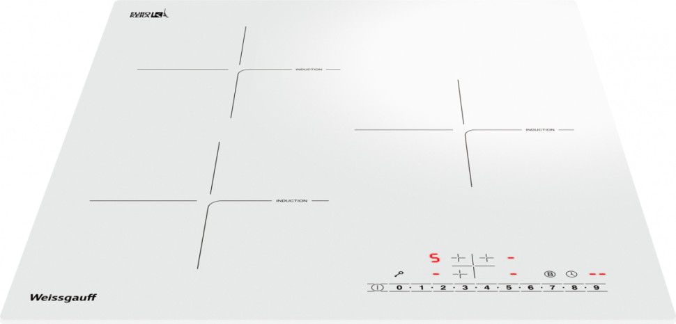 Варочная панель Weissgauff HI 430 WSC
