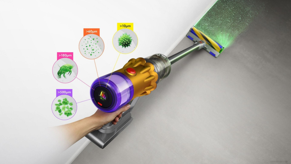 Вертикальный пылесос Dyson V12 Detect Slim Absolute 448884-01