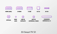 Телевизор HAIER 55 Smart TV S1