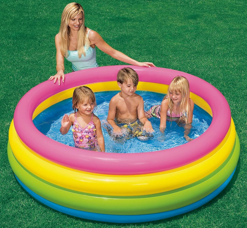 Бассейн INTEX Sunset Glow 168х46 56441