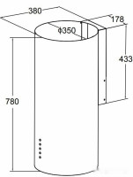 Вытяжка GrandGermes Aston 35 (черный)