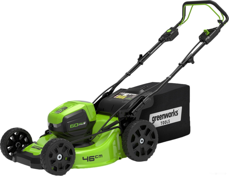 Газонокосилка Greenworks GD60LM46SP (с 1-м АКБ 4 Ah)