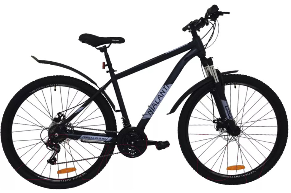 Велосипед Nialanti ForsaJ MD 27.5 19.5 2024 (графитовый матовый)