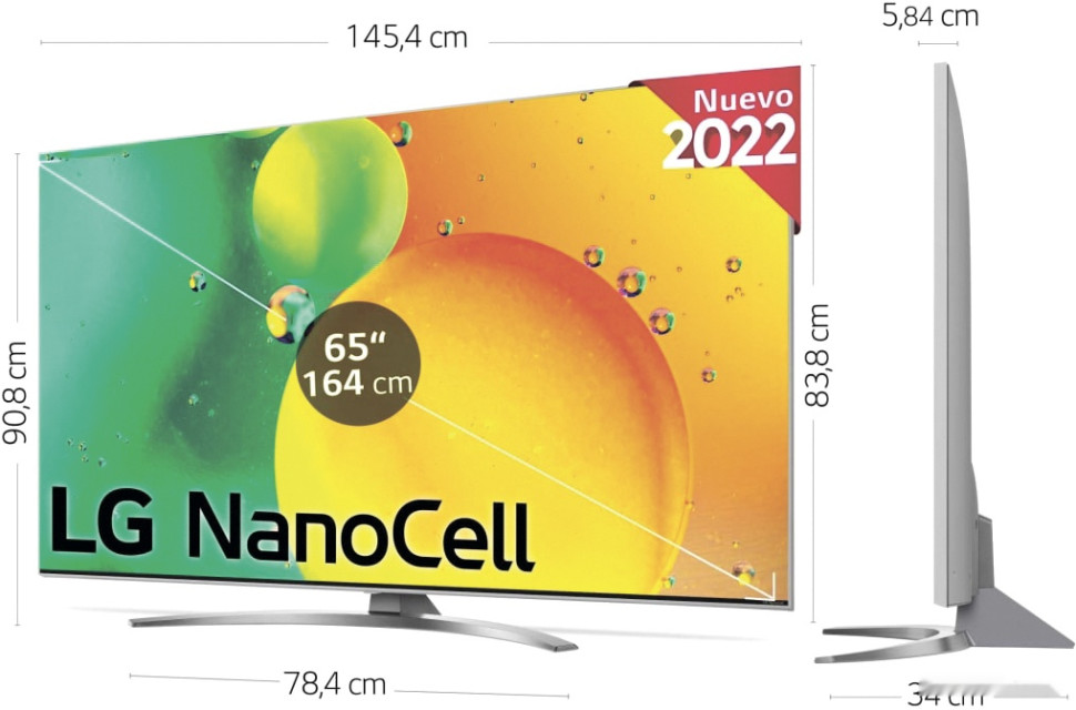 Телевизор LG 55NANO786QA