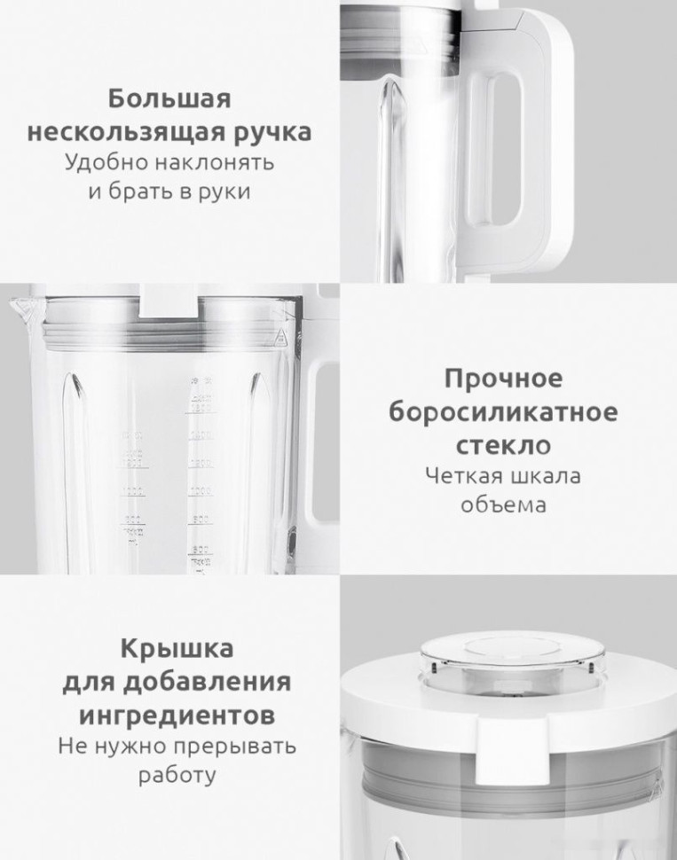 Блендер Xiaomi Smart Blender MPBJ001ACM-1A (европейская версия)