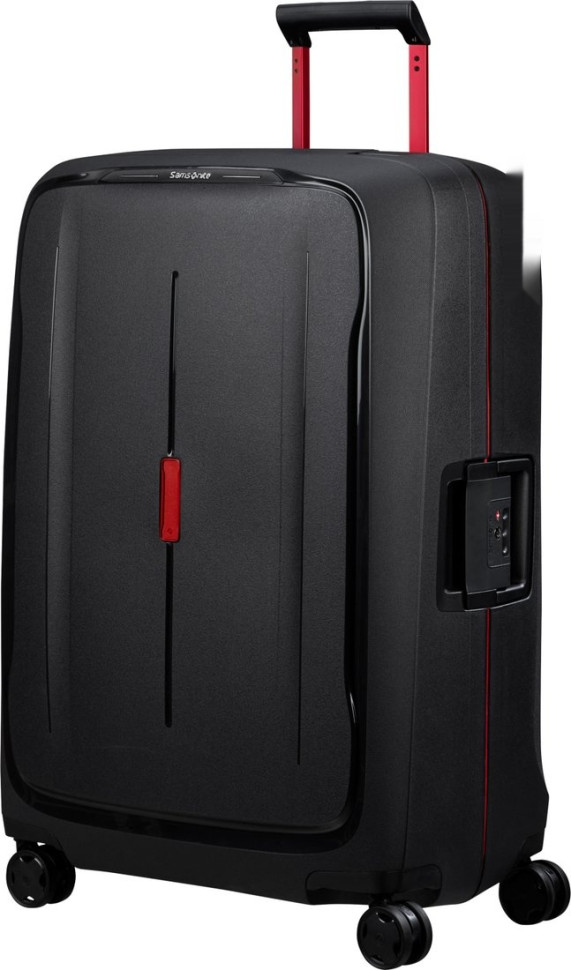 Чемодан-спиннер Samsonite Essens Charcoal/Red 75 см