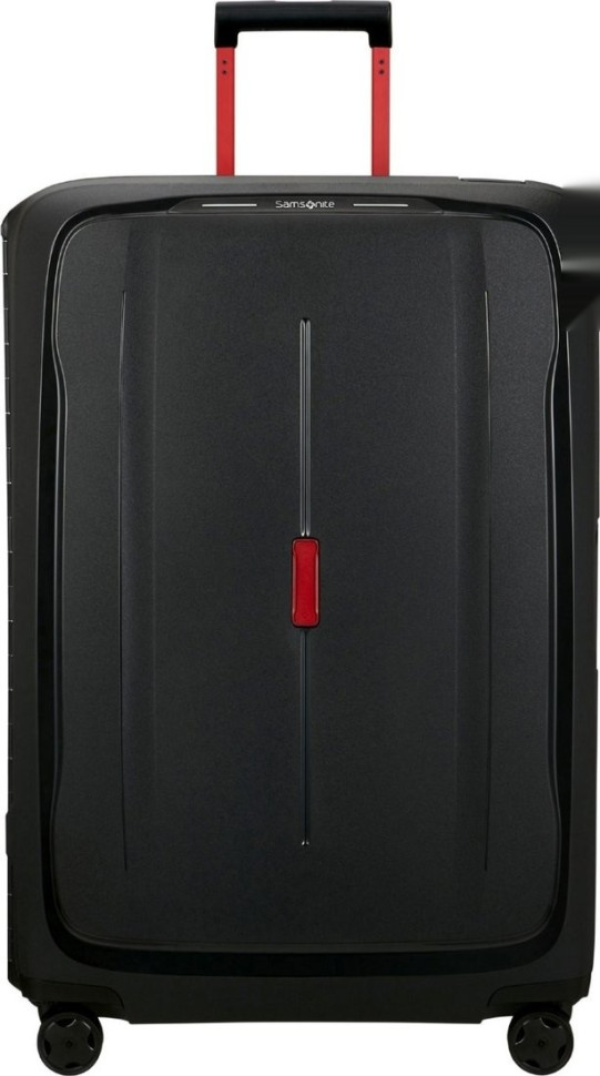 Чемодан-спиннер Samsonite Essens Charcoal/Red 75 см