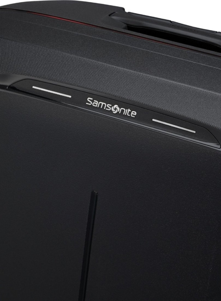 Чемодан-спиннер Samsonite Essens Charcoal/Red 75 см