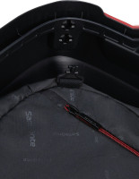 Чемодан-спиннер Samsonite Essens Charcoal/Red 75 см