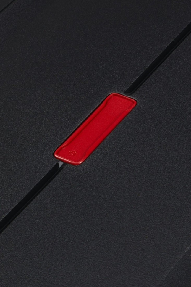 Чемодан-спиннер Samsonite Essens Charcoal/Red 75 см