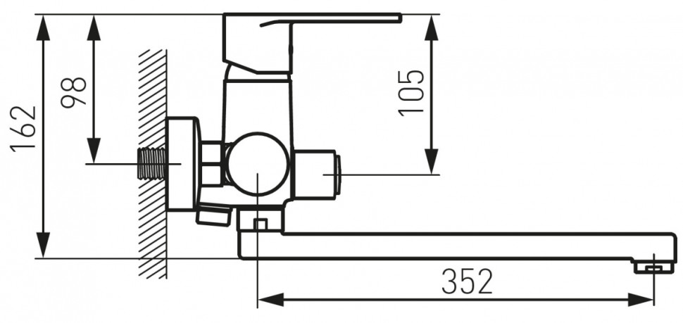 Смеситель Ferro Algeo BAG5A