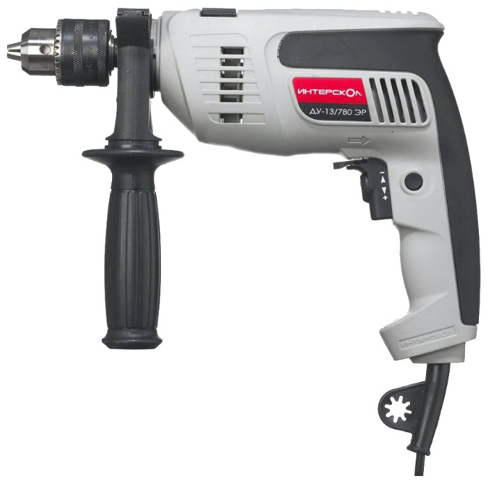 Дрель ударная Интерскол ДУ-13/780ЭР