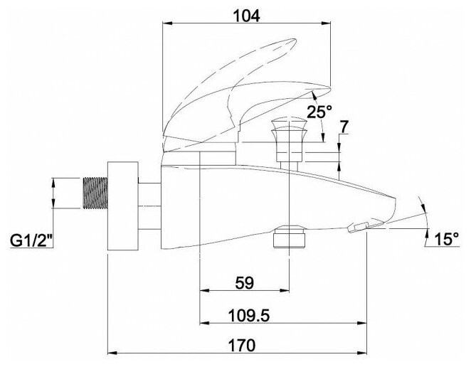 Смеситель Kaiser Safira 15022