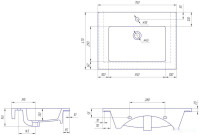 Умывальник Kirovit Оскар 750