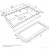 Кухонная мойка Paulmark PM707551-BS