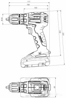 Дрель-шуруповерт Metabo BS 18 L BL Q 602327840 (без АКБ, кейс)